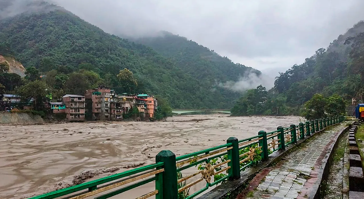 teesta flood effect