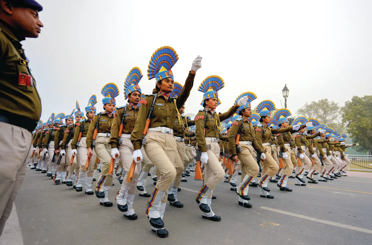 crpf parade