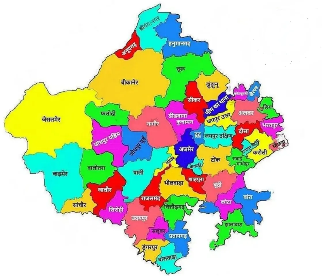Rajasthan-Map-With-District-Name-Pdf