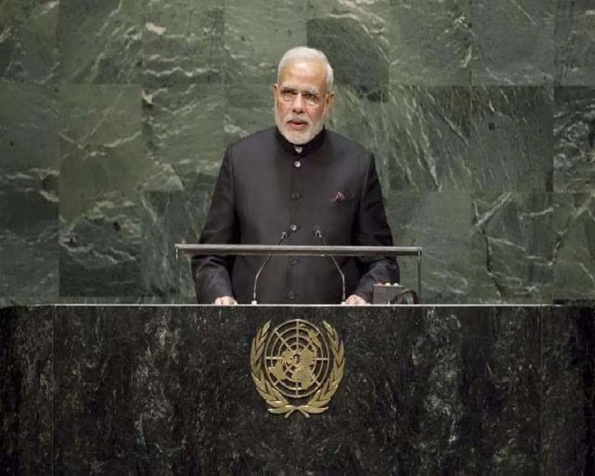 Narendra Modi in UN