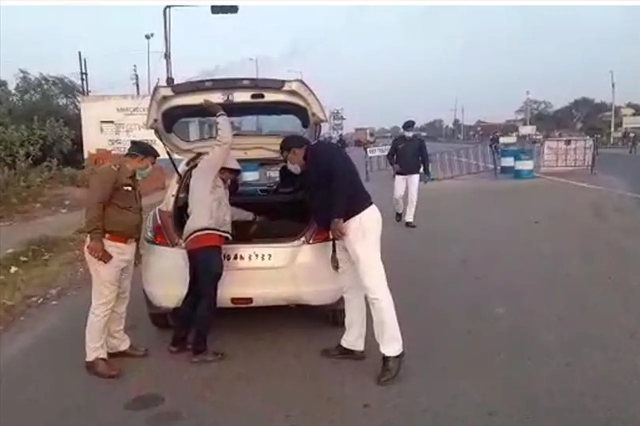 ডুবড্ডি বর্ডার এলাকা জুড়ে কড়া নিরাপত্তা