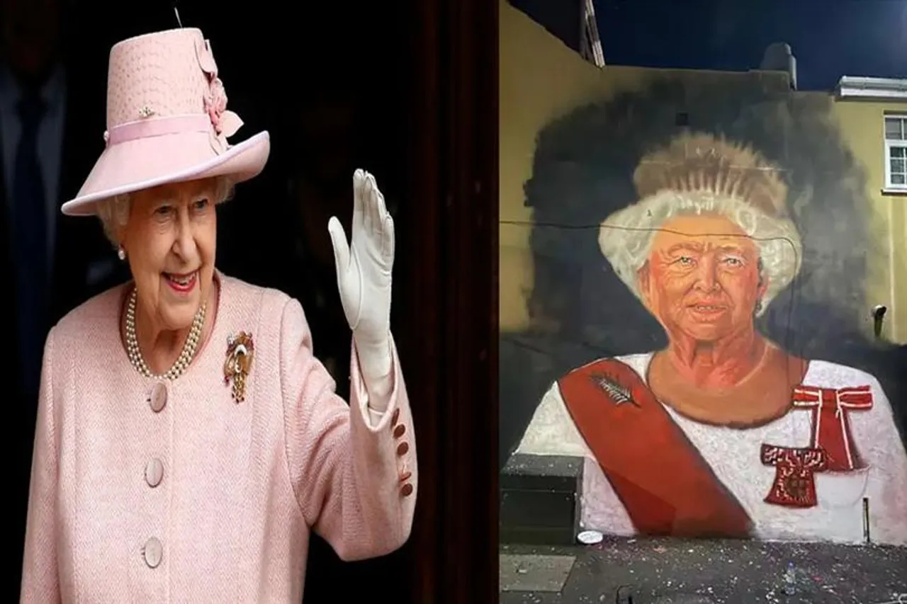 রানি এলিজাবেথকে শ্রদ্ধা গুজরাটি শিল্পীদের