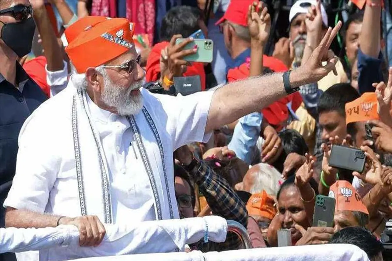 ভোটের দিনই প্রধানমন্ত্রীর নেতৃত্বে আহমেদাবাদে হবে মেগা রোড শো
