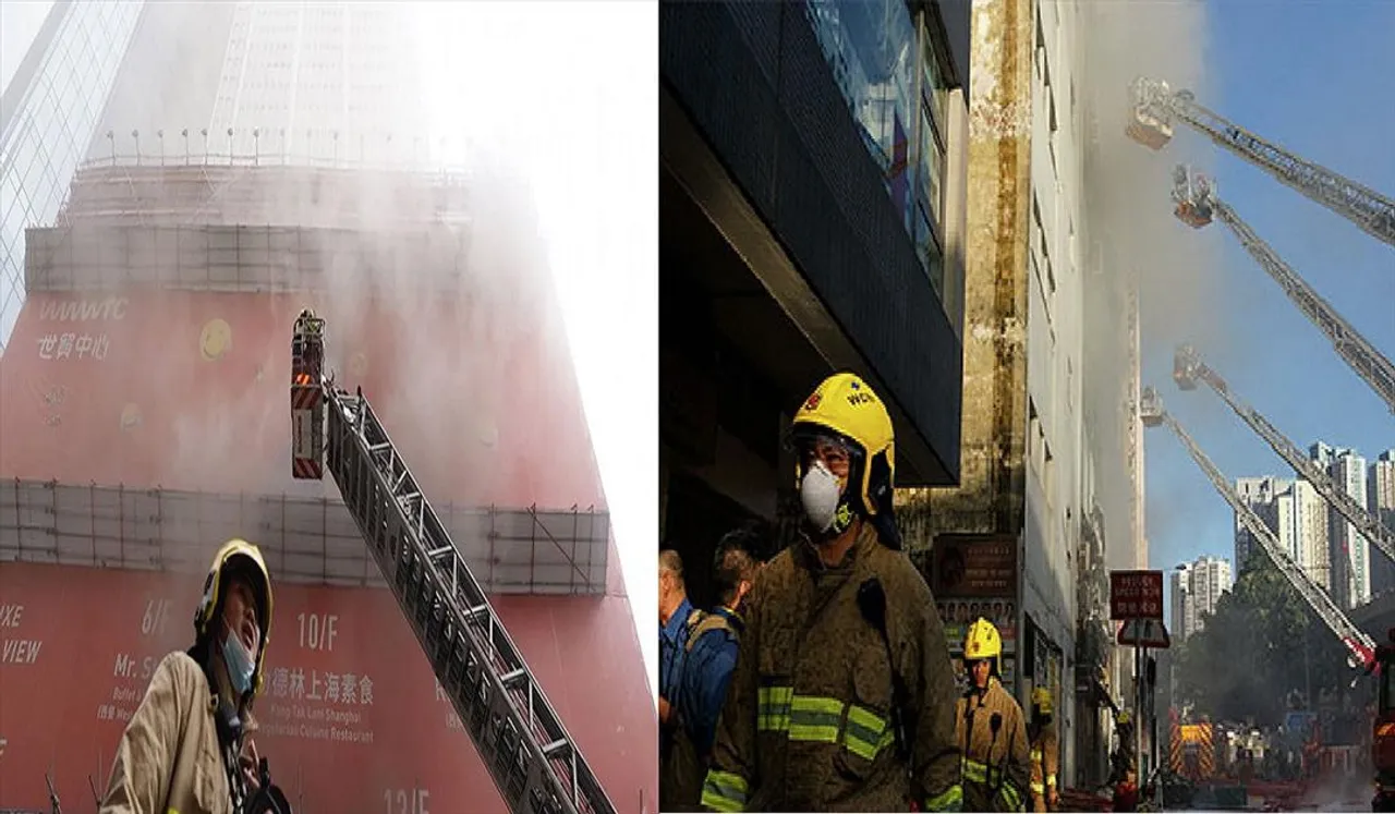 ওয়ার্ল্ড ট্রেড সেন্টারে ভয়াবহ আগুন