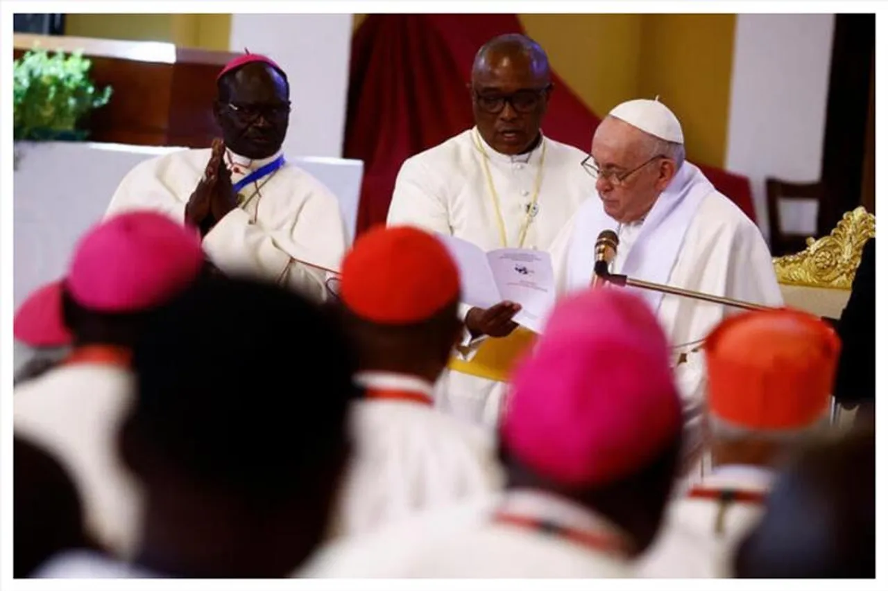 দক্ষিণ সুদানকে অন্যায়ের বিরুদ্ধে সোচ্চার হতে হবে: পোপ