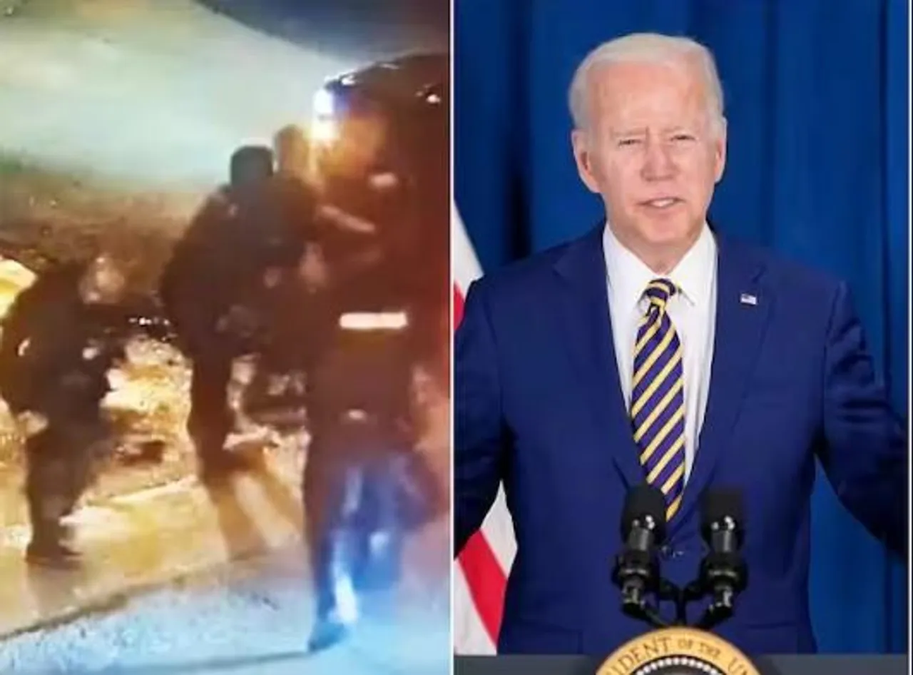 টায়ার নিকোলসকে মারধরের 'ভয়ঙ্কর' ভিডিও দেখে ক্ষুব্ধ বাইডেন