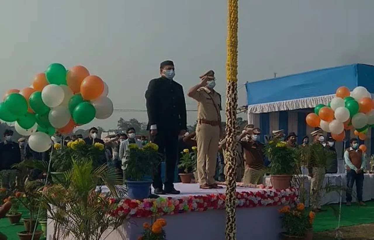 কড়া নিরাপত্তায়  আলিপুরদুয়ারে পালিত হল  প্রজাতন্ত্র দিবস