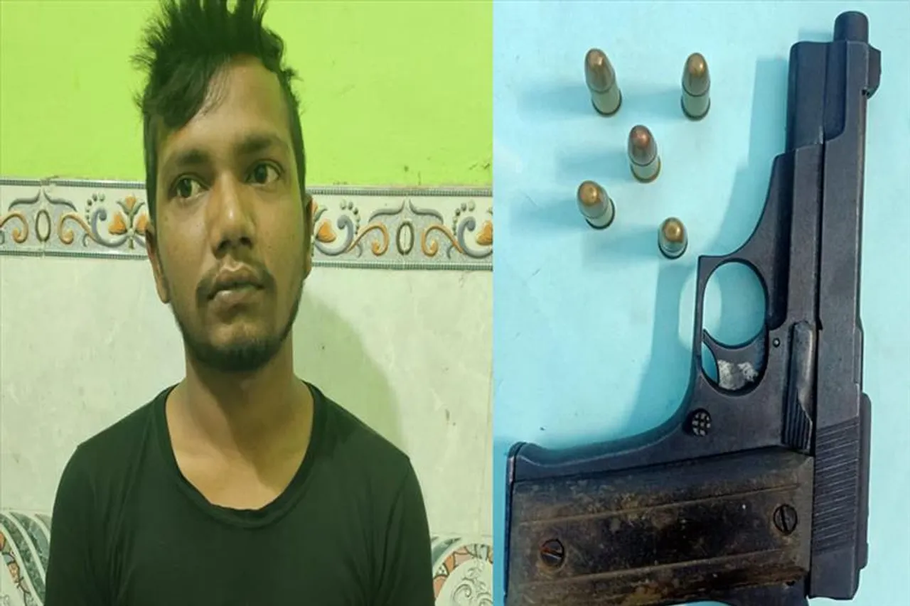অস্ত্রসহ গ্রেফতার এক দুষ্কৃতী
