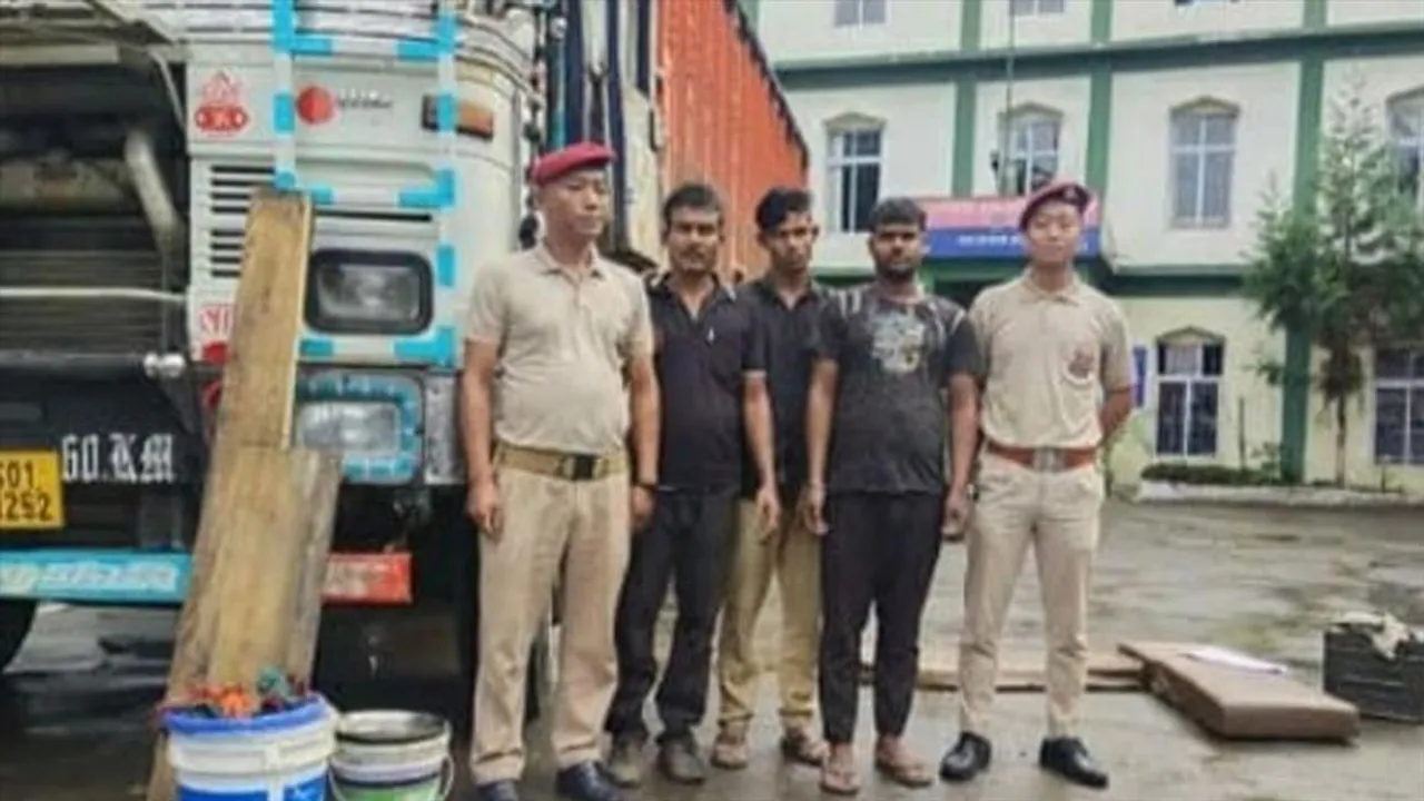 মায়ানমার সীমান্তের কাছে বাজেয়াপ্ত ১৬৮ কোটি টাকার মাদকদ্রব্য