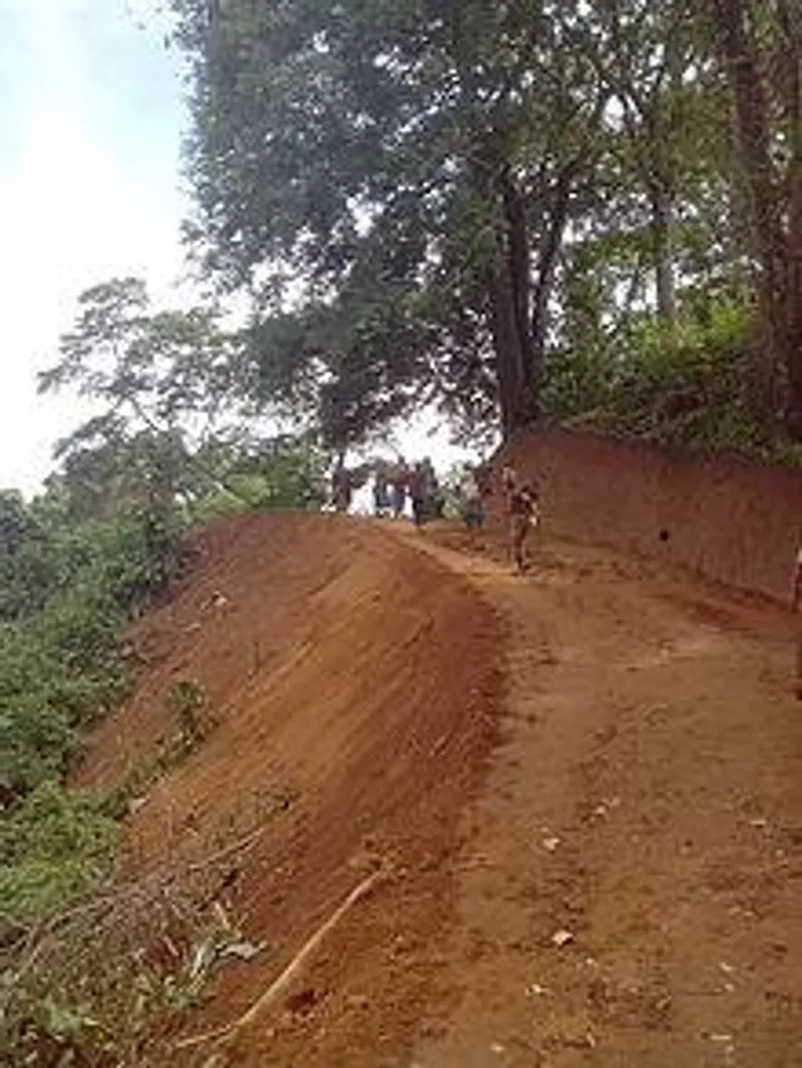 ত্রিপুরার গণ্ডাছড়া-আমবাসা সড়ক অবরোধ