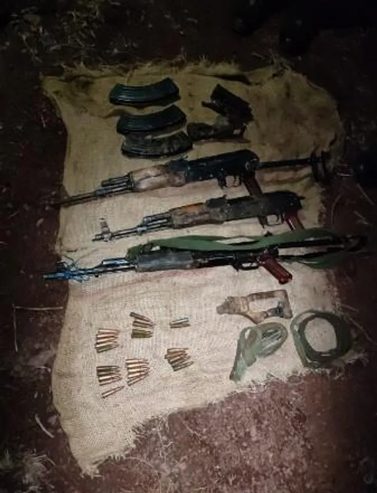 পুঞ্চ জেলায় অস্ত্র ও গোলাবারুদ উদ্ধার