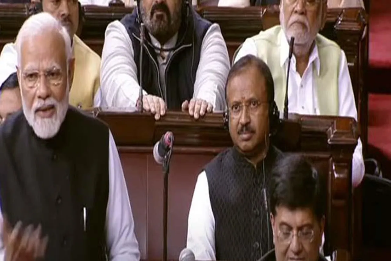 রাজ্যসভায় আদিবাসী 'তাস' প্রধানমন্ত্রীর