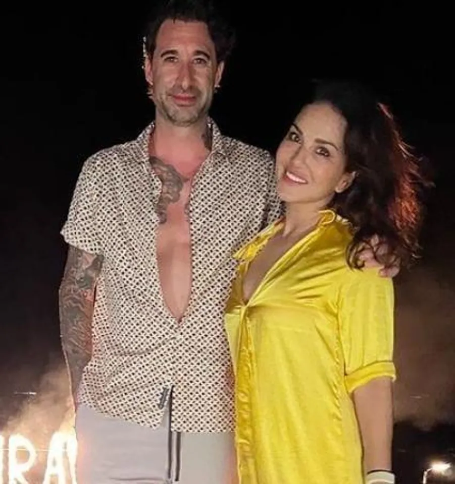 স্বামী ড্যানিয়েল ওয়েবারকে জন্মদিনের শুভেচ্ছা জানালেন সানি লিওনি