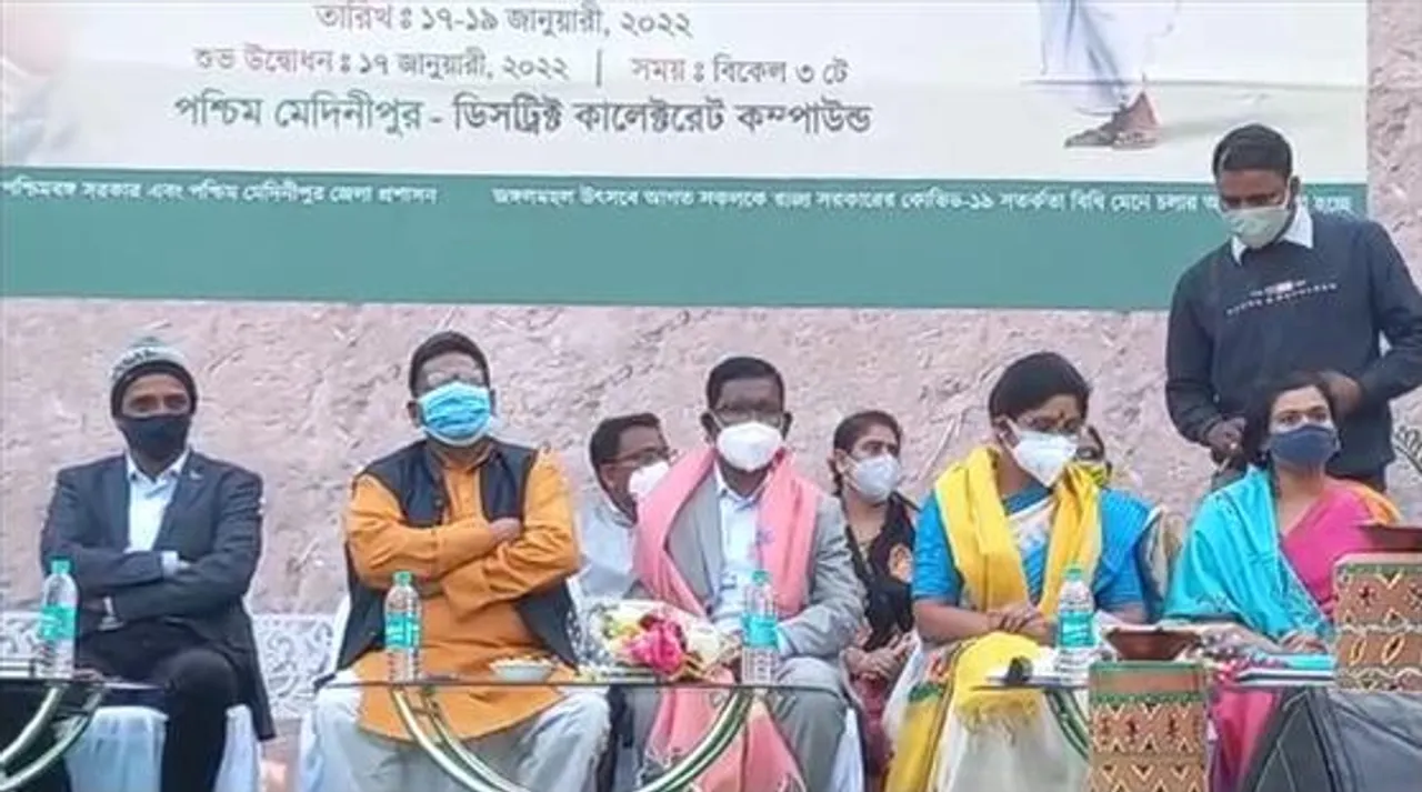 অষ্টম জঙ্গলমহল উৎসবের আনুষ্ঠানিক উদ্বোধন
