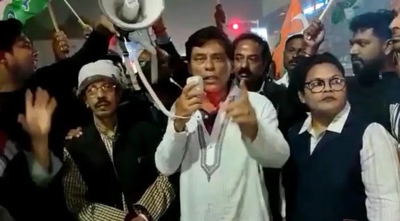 সায়নিকে গ্রেপ্তারের প্রতিবাদে আসানসোলে মিছিল যুব তৃণমূলের