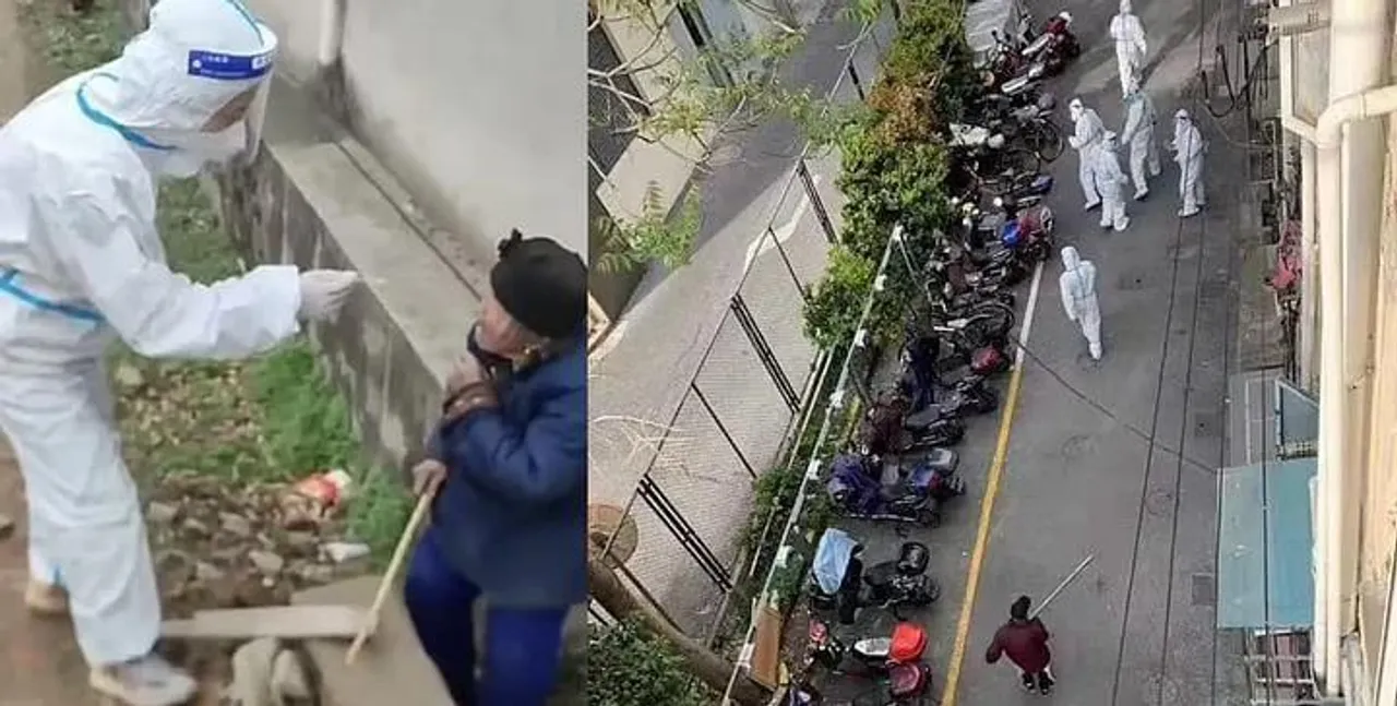 সাংহাইয়ের কোয়ারেন্টাইন জোন থেকে পালালো ৯৫ বছর বয়সী মহিলা