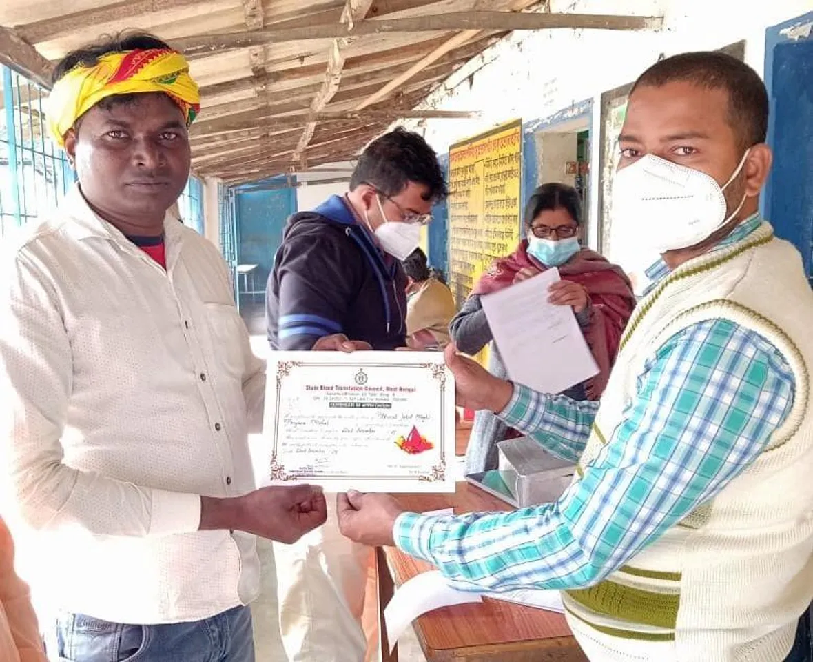 ডেবরা মুলুকের উদ্যোগে স্বেচ্ছায় রক্তদান শিবির অনুষ্ঠিত হলো