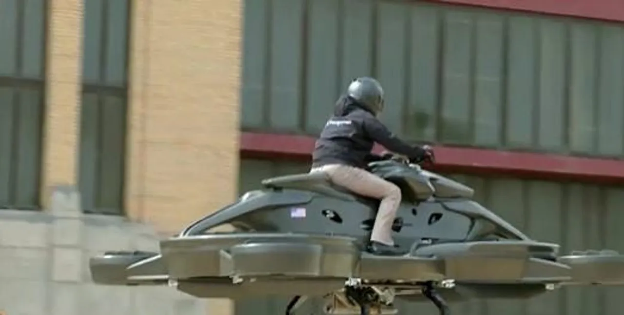 টানা ৪০ মিনিট আকাশে উড়তে পারে, দেখুন বিশ্বের প্রথম উড়ন্ত বাইক