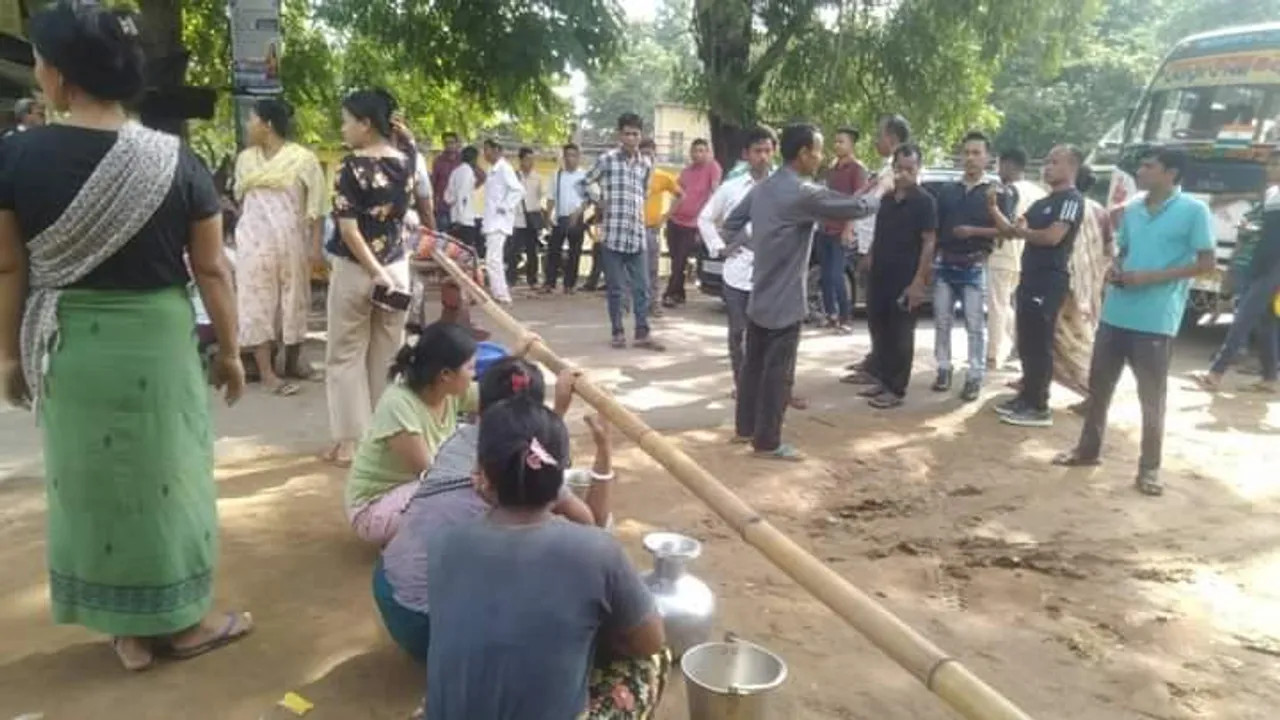 জলের সমস্যা দেখা দিয়েছে ত্রিপুরার বিভিন্ন গ্রামে