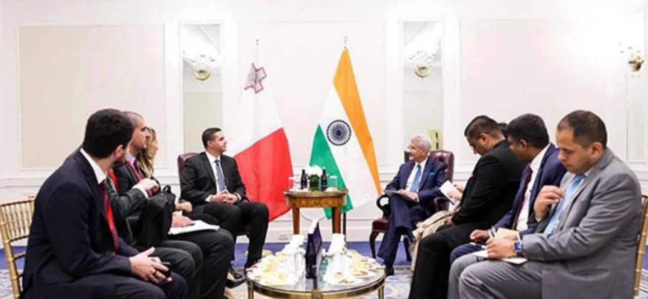 মার্কিন যুক্তরাষ্ট্রে মাল্টা প্রতিপক্ষের সাথে দ্বিপক্ষীয় বৈঠক করেছেন জয়শঙ্কর