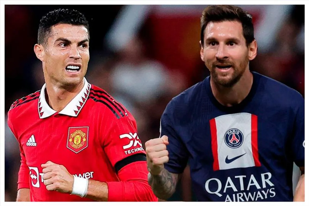 রোনাল্ডোর জোড়া রেকর্ড ভাঙলেন মেসি