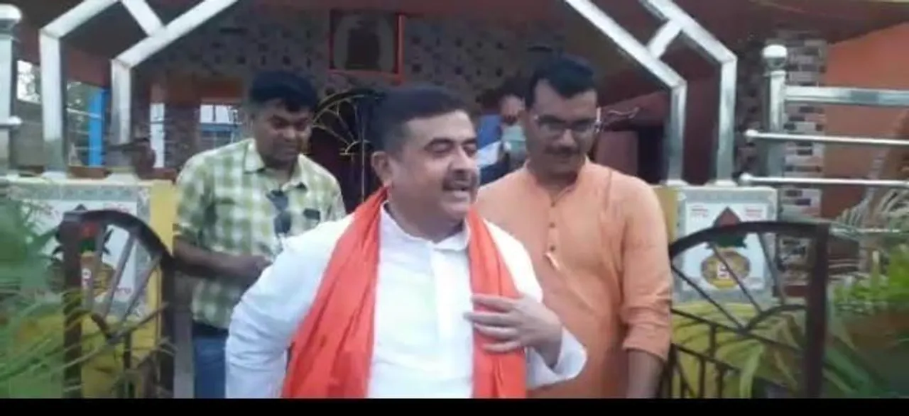 শুভেন্দুকে কটাক্ষ করে তৃণমূলের গো ব্যাক স্লোগান