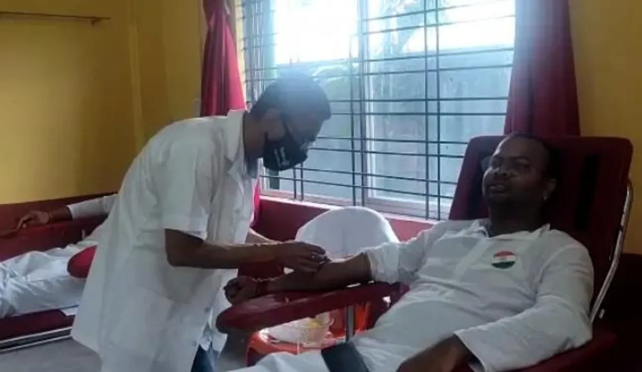 স্বাধীনতা দিবস উপলক্ষে রক্তদান শিবির স্কুলের