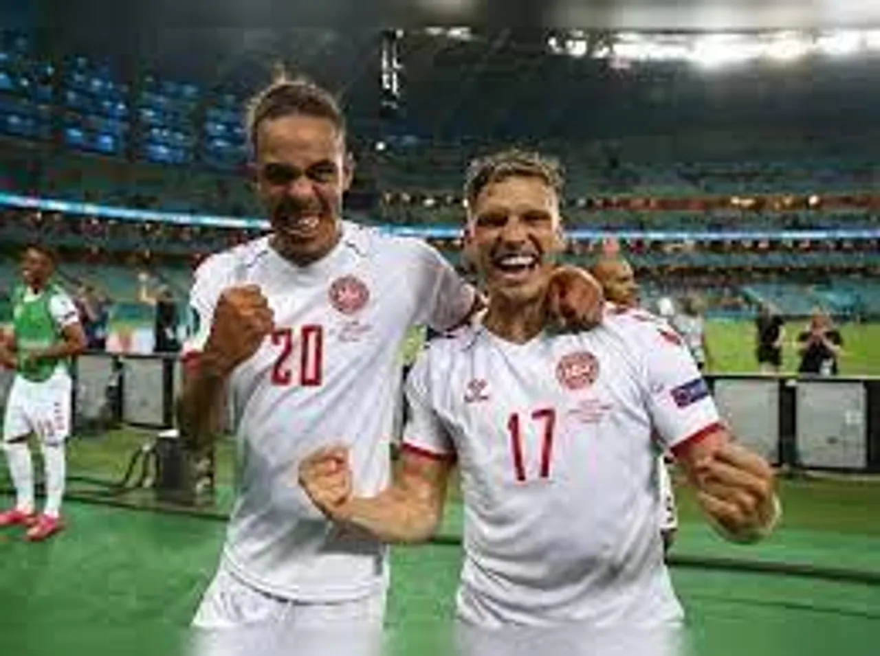 ২৪ মিনিটে এগিয়ে ডেনমার্ক