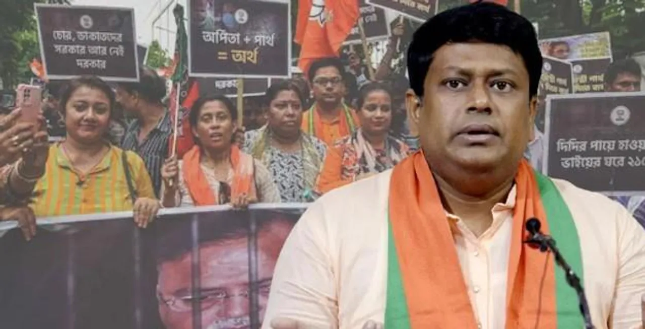 রাজ্যে শিক্ষক নিয়োগে দুর্নীতির আঁচ দিল্লিতে, সোমবার সংসদ চত্বরে ধর্না কর্মসূচি বিজেপির