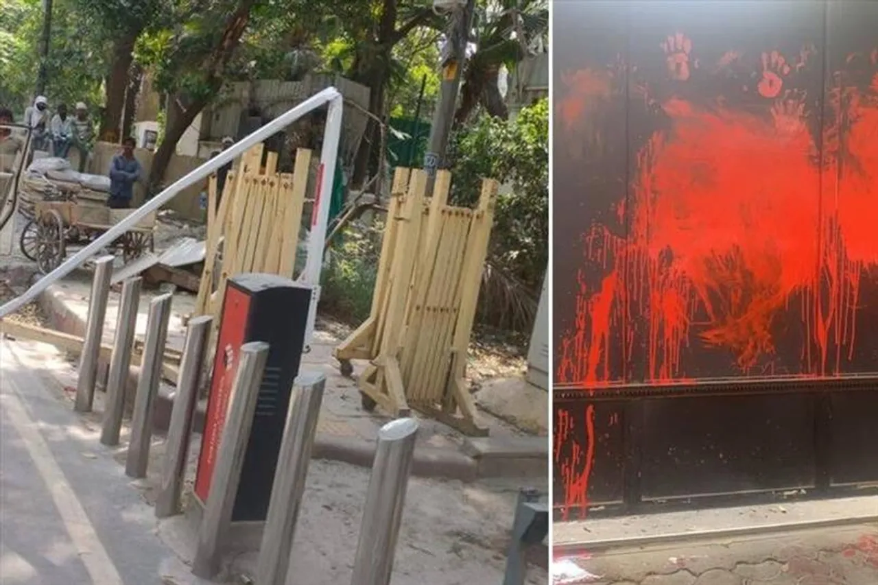 মুখ্যমন্ত্রীর বাড়িতে হামলার ঘটনায় গ্রেফতার ৮