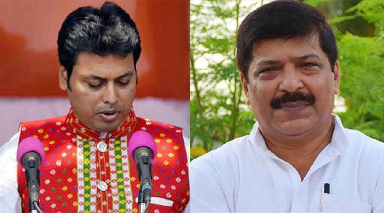 সুদীপ কে কটাক্ষ বিপ্লবের