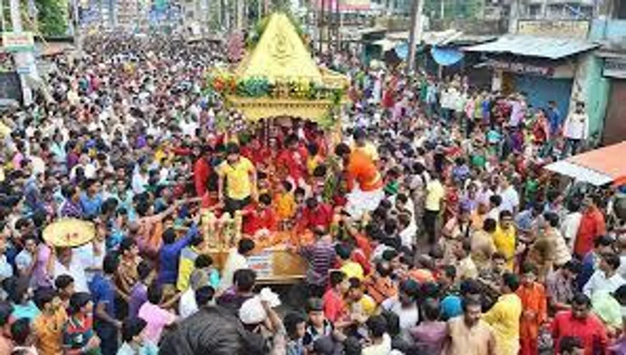 করোনাকালে রথযাত্রা উৎসবে কাটছাঁট হয়েছে তারাপীঠেও