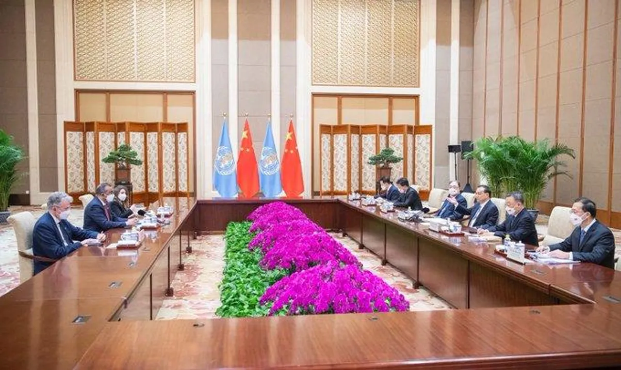 করোনার উৎপত্তি নিয়ে চিনের সঙ্গে বৈঠক WHO প্রধানের