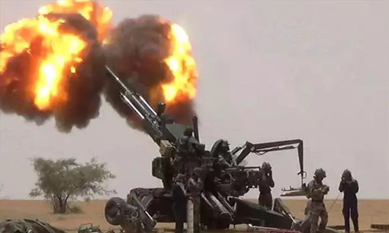 কুচকাওয়াজে দেখা গেল কার্গিলে ব্যবহৃত ধনুষ কামান