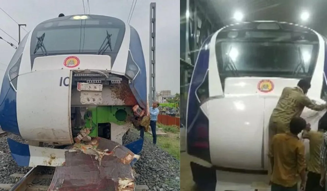 নাক সারিয়ে ফের ছুটতে তৈরি বন্দেভারত এক্সপ্রেস