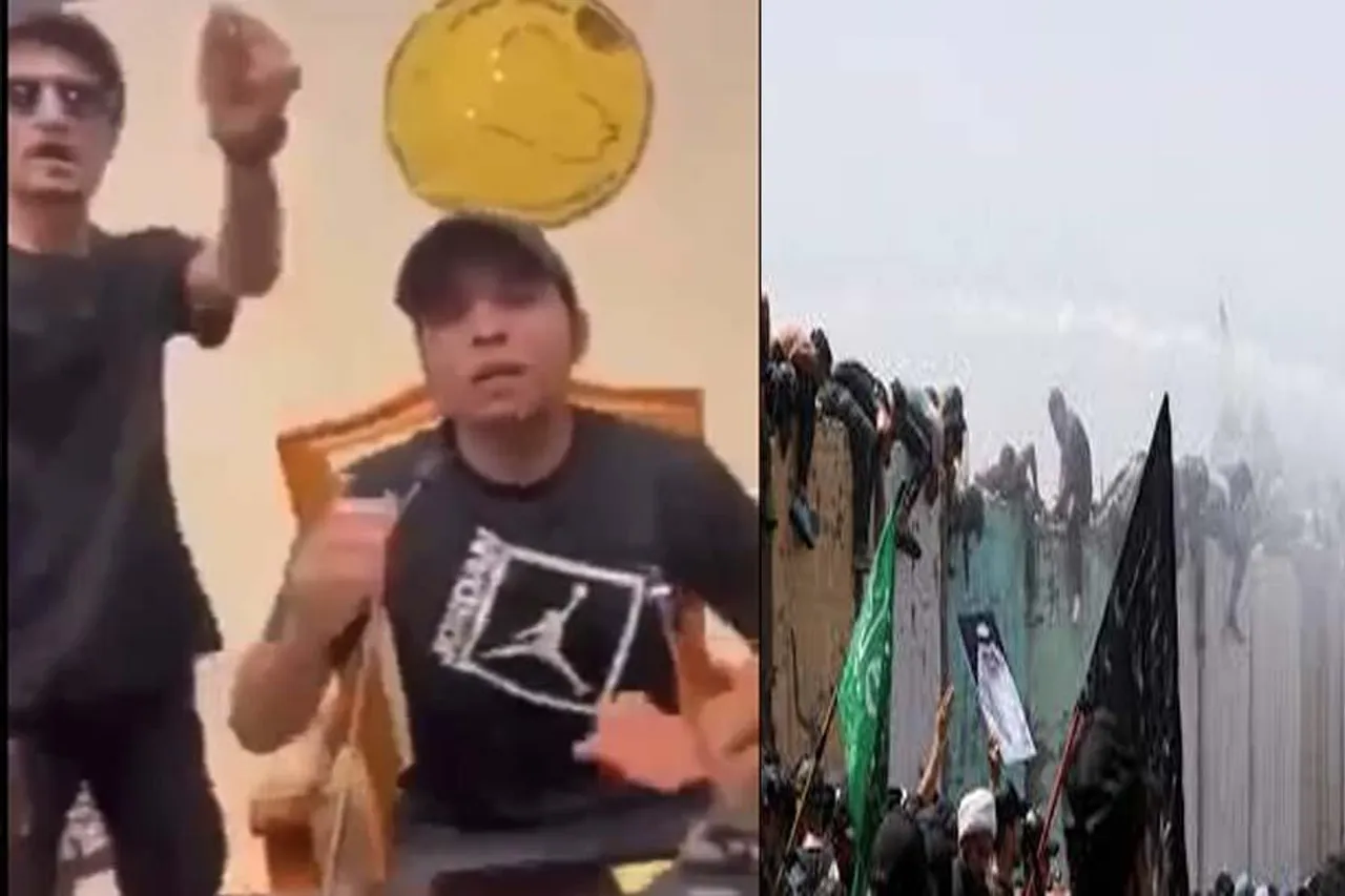 স্পিকারের আসনে বসে স্পিকারকে নকল করল বিক্ষোভকারীরা, দেখুন ভিডিও