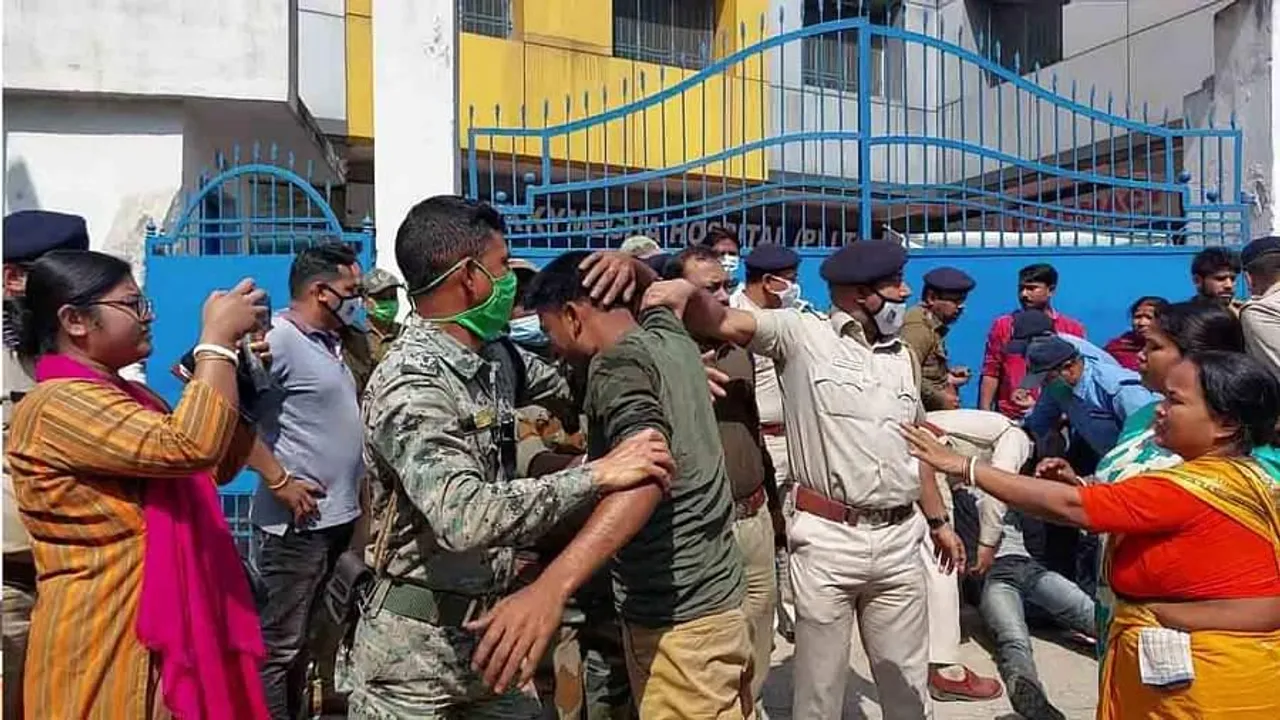 চিকিৎসায় গাফিলতির অভিযোগে উত্তাল রায়গঞ্জ