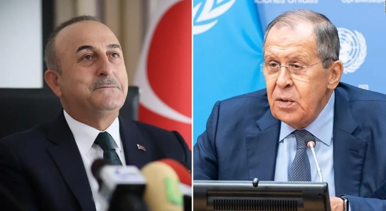 শস্য চুক্তি নিয়ে তুর্কি প্রতিপক্ষের সাথে আলোচনা করেছেন রাশিয়ার পররাষ্ট্রমন্ত্রী