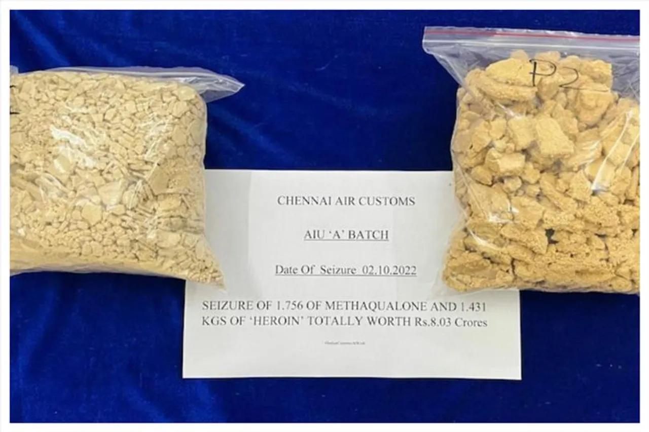 ৮.০৩ কোটি টাকার মাদকদ্রব্য জব্দ বিমানবন্দরে