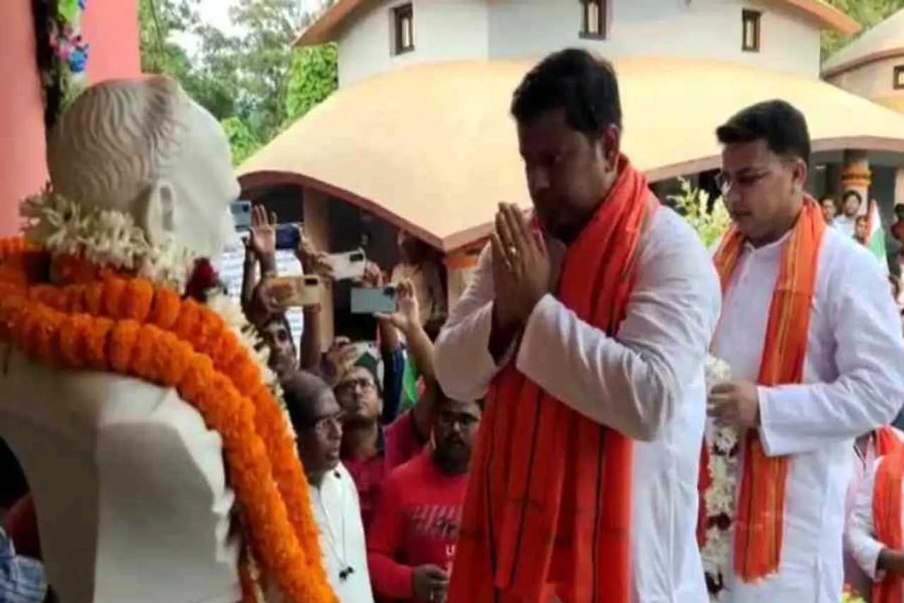 বিদ্যাসাগরকে শ্রদ্ধা জানাতে বীরসিংহ গ্রামে সুকান্ত মজুমদার