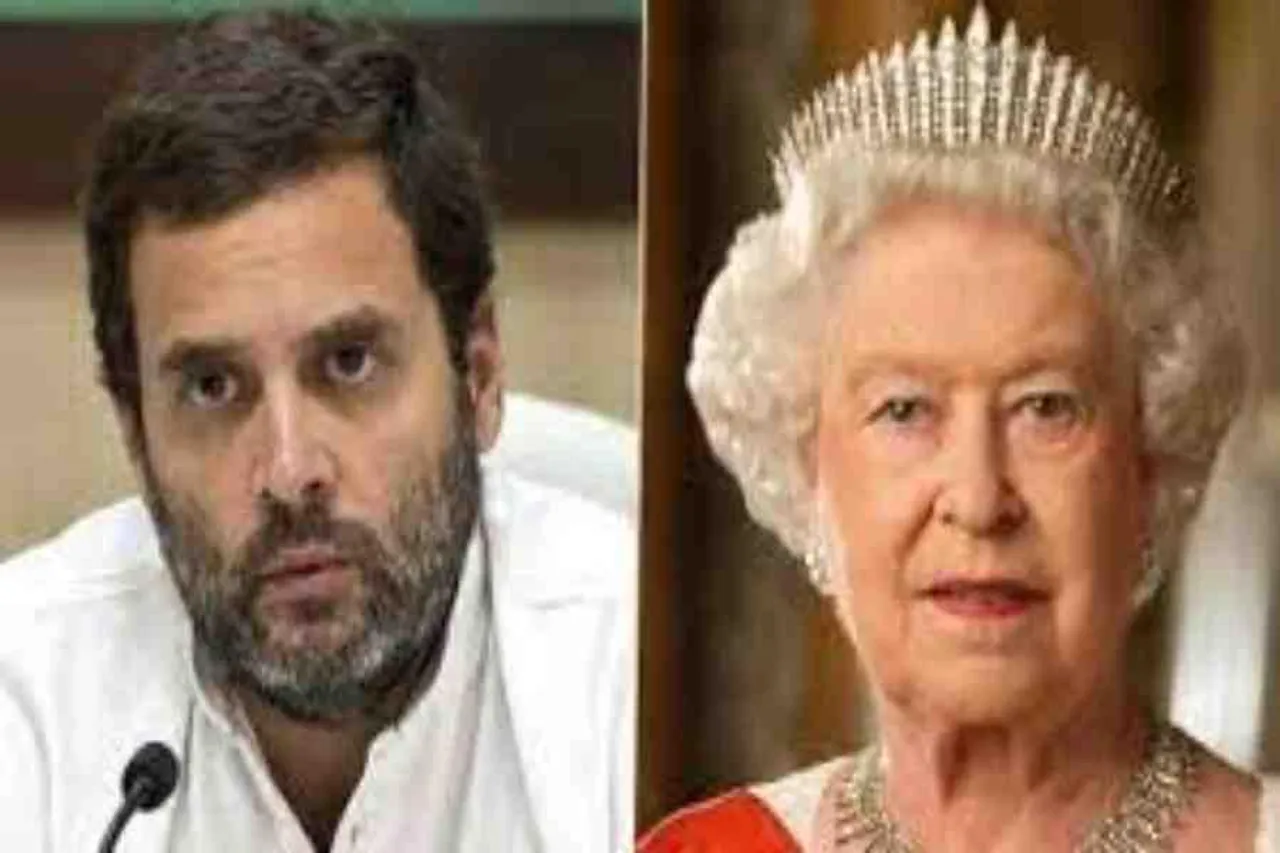 রানীর মৃত্যুতে শোক প্রকাশ করলেন রাহুল গান্ধী
