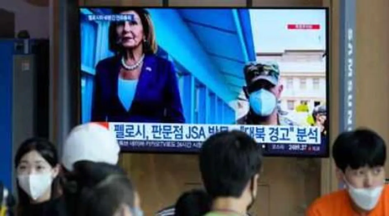 পেলোসিকে 'আন্তর্জাতিক শান্তির ধ্বংসকারী' বলে অভিহিত করেছে উত্তর কোরিয়া