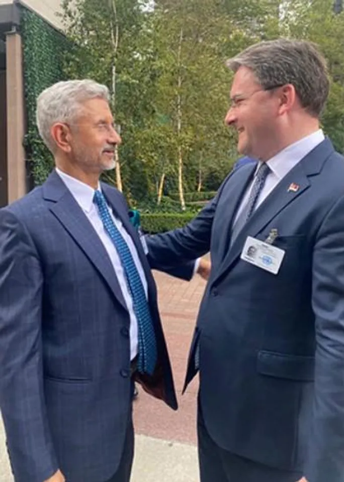 জয়শঙ্কর সার্বিয়ান প্রতিপক্ষের সাথে আলোচনা করেছেন