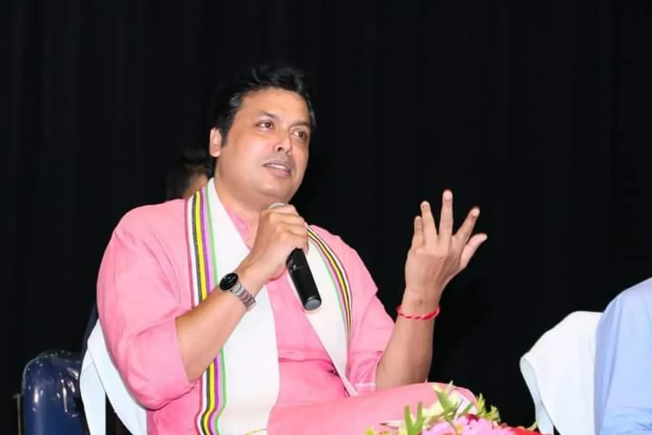 "রাজ্যে অপরাধের হার অনেক কম হয়েছে" দাবি ত্রিপুরার মুখ্যমন্ত্রীর