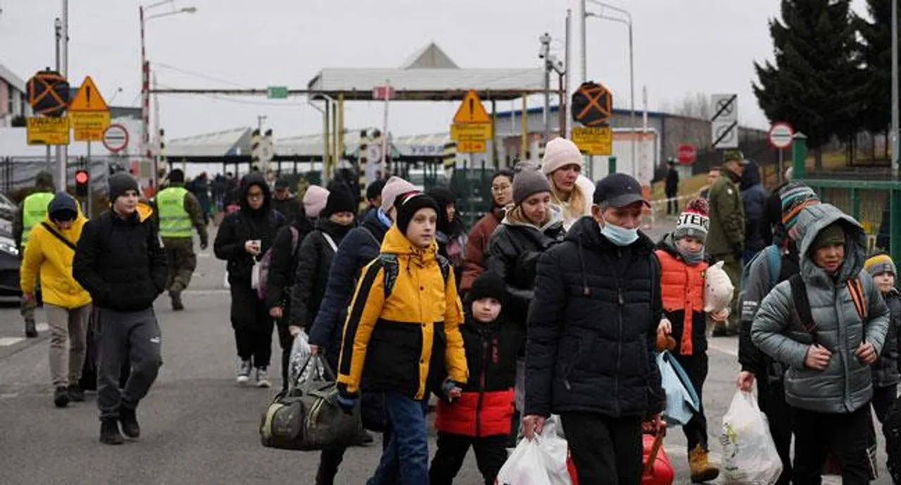 পোল্যান্ডে আশ্রয় ইউক্রেনীয়দের
