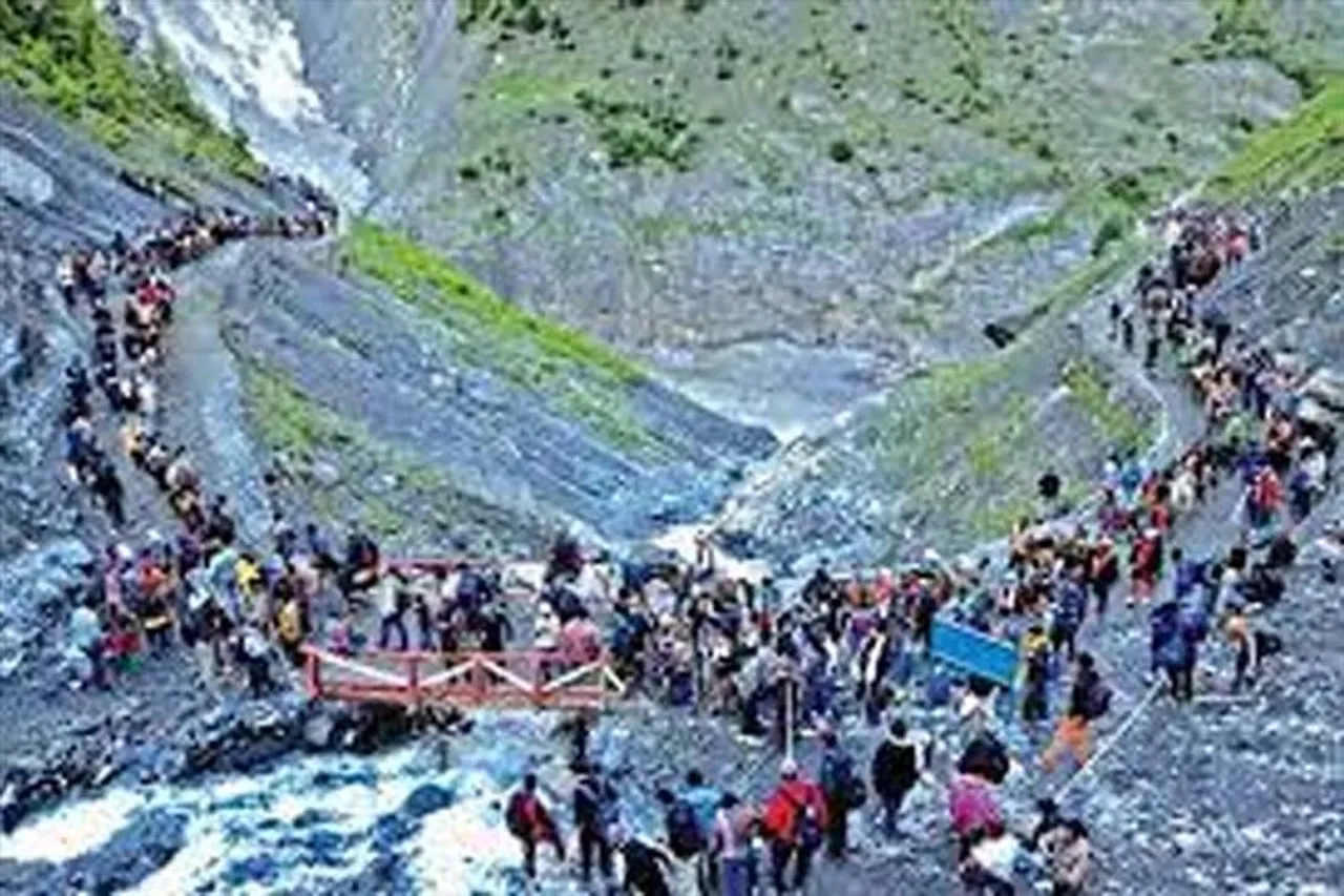 অমরনাথ মেঘ ভাঙ্গা বৃষ্টি, রামবনে হাই অ্যালার্ট