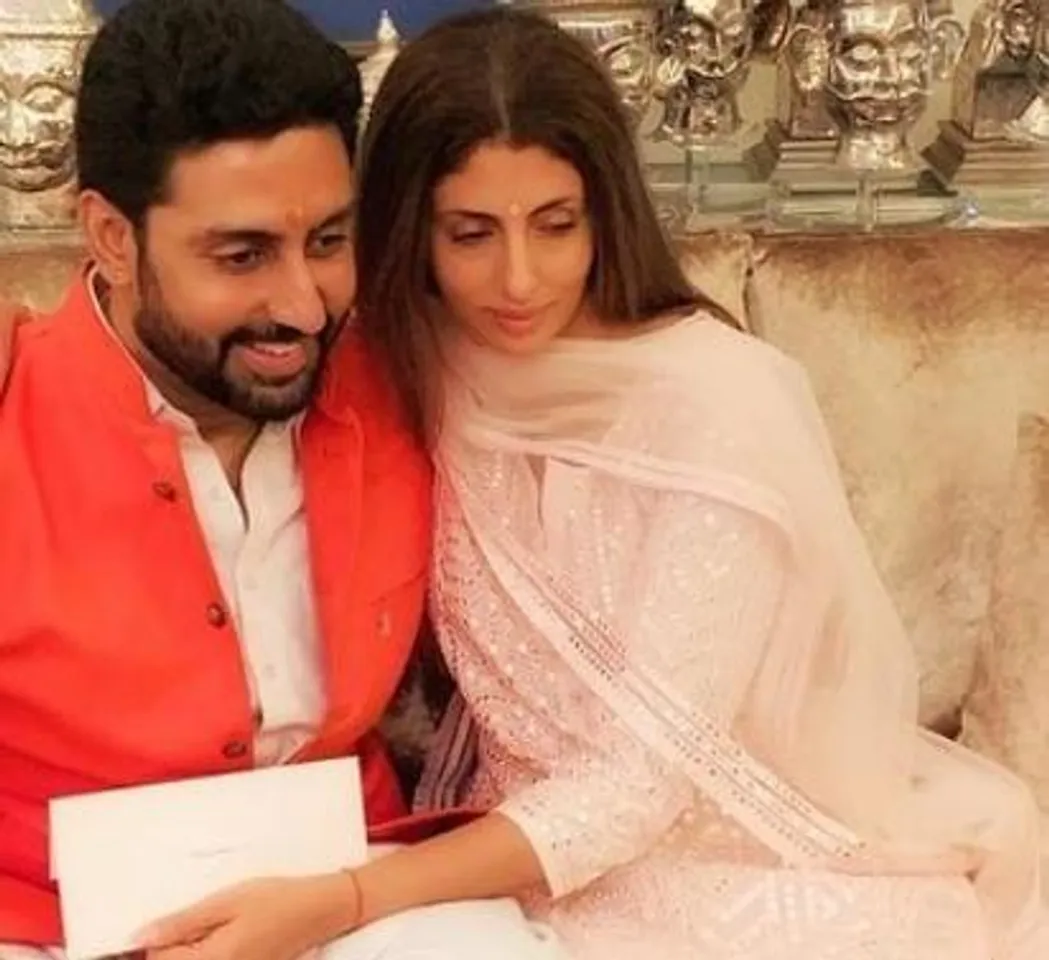 মজাদার ছবি ভাগ করে অভিষেক বচ্চনকে ভাইফোঁটার শুভেচ্ছা জানিয়েছেন শ্বেতা বচ্চন