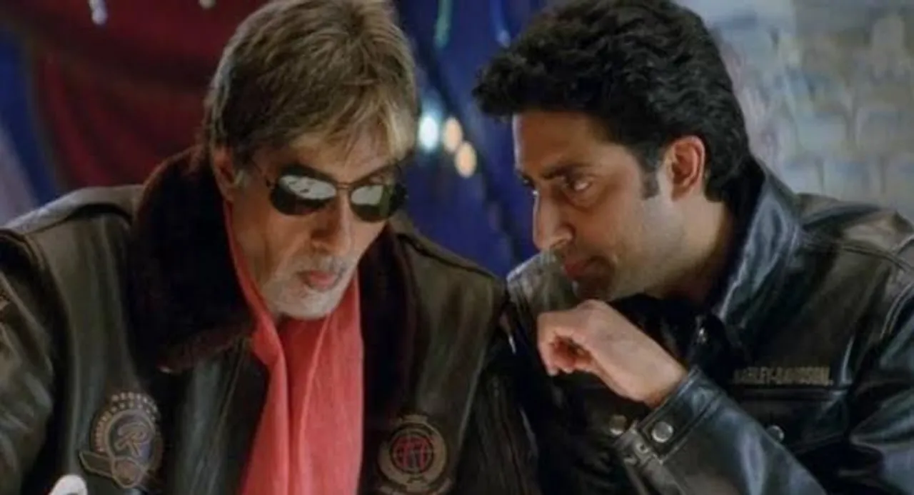 অমিতাভকে সারপ্রাইজ দিলেন অভিষেক বচ্চন