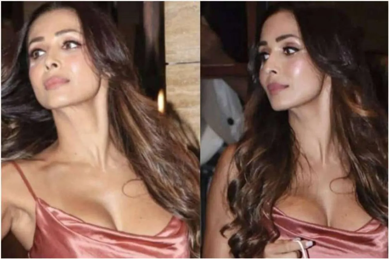 ব্রালেস অবস্থায় রাস্তায় মালাইকা!