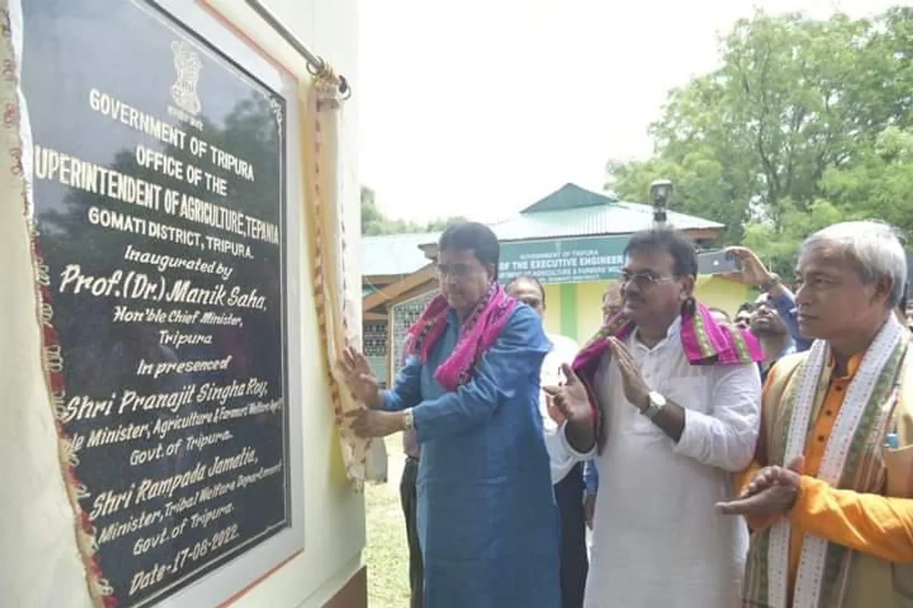 মহিলা পরিচালিত কৃষি মহকুমার উদ্বোধন করলেন মানিক সাহা